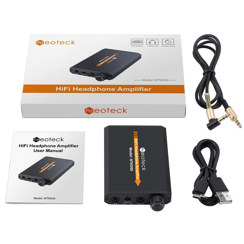 Neoteck Mini Audio Portable Earphone HIFI Amplifier Headphone 3 5mm studio Audio input Amplifier for Phone Android Music Player