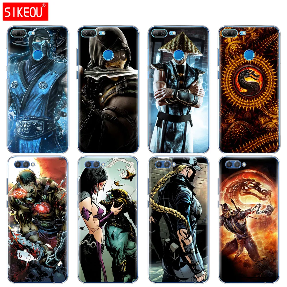 

Silicone Cover phone Case for Huawei Honor 10 V10 3c 4C 5c 5x 4A 6A 6C pro 6X 7X 6 7 8 9 LITE Scorpion Sub Zero Mortal Kombat x