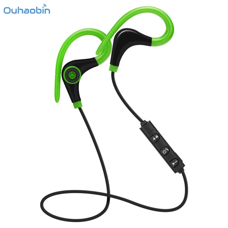 Многоцветный беспроводной Bluetooth гарнитура энергии стерео спортивные наушники