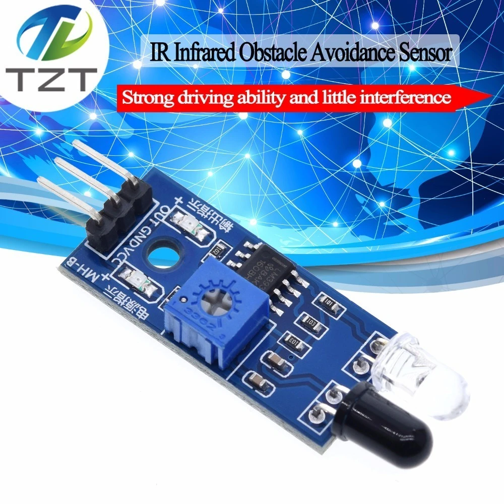 3Wire IR Infrarot Hindernisvermeidung Sensor-Modul für Smart Car Robot b 3Wire IR Infrarot Hindernisvermeidung Sensor-Modul für Smart Car Robot b