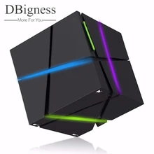 Dbigness портативный Bluetooth динамик s Беспроводная стерео звуковая коробка Бумбокс динамик Саундбар с микрофоном светодиодный Поддержка TF AUX fm-радио