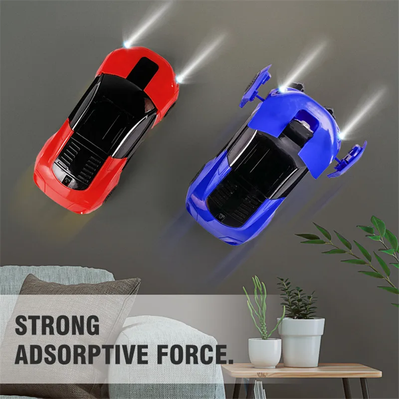 2019 Wall Climbing RC Car 2IN1 Transformation Rotating Stunt Cars Deformation Antigravity Machine Wall Remote Control Racer Toys