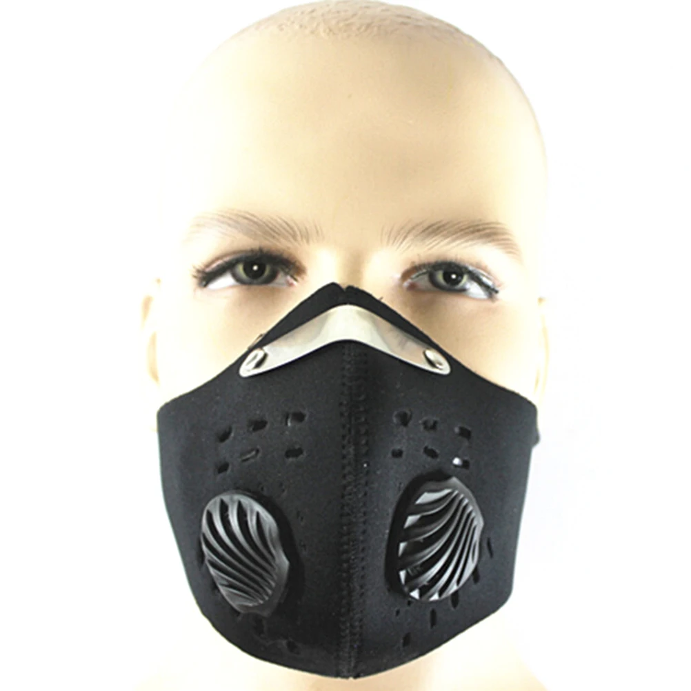 Велоспорт Мотоцикл езда защитная маска фильтр Термальность ветрозащитный Спорт на открытом воздухе Лыжная сноуборде углерода маска для