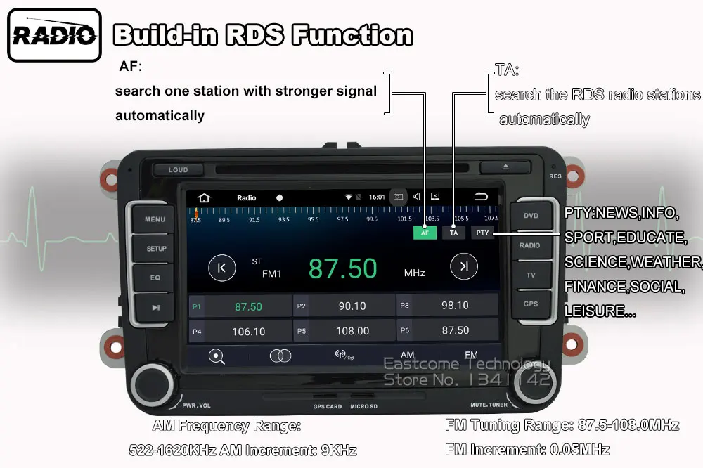 Cheap Octa Core 2 Din Android 6.01 Car DVD Automotivo For VW PASSAT CC (2008 to 2013)  PASSAT (2005 to 2013) Golf 5 Golf 6 With Radio 14