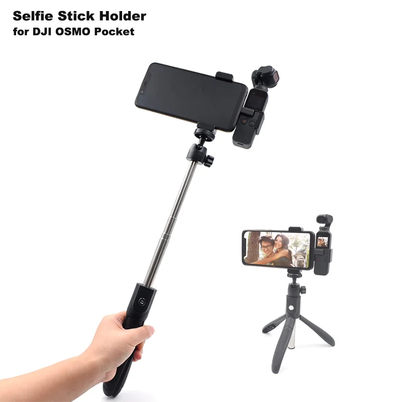 Foldable Tripod Pocket Bluetooth Selfie Stick for DJI OSMO Pocket