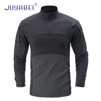 

New Frog Suit Cotton Wear Long-sleeved Combat Suit Running Sports Fitness Hiking Camping Outdoor Training Military Uniform