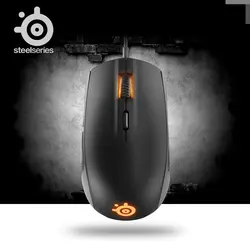 100% оригинальный новый SteelSeries Rival 100 игровая мышь Мыши Компьютерные USB Проводная оптическая 4000DP с оригинальной коробкой