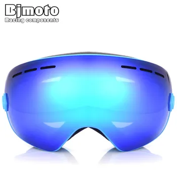 

BJMOTO Professional Motorcycle Glasses Ski Goggles UV400 Anti-fog 3 Layer Foam OffRoad Sport Snowboard Skiing Glasses Dirt Bike