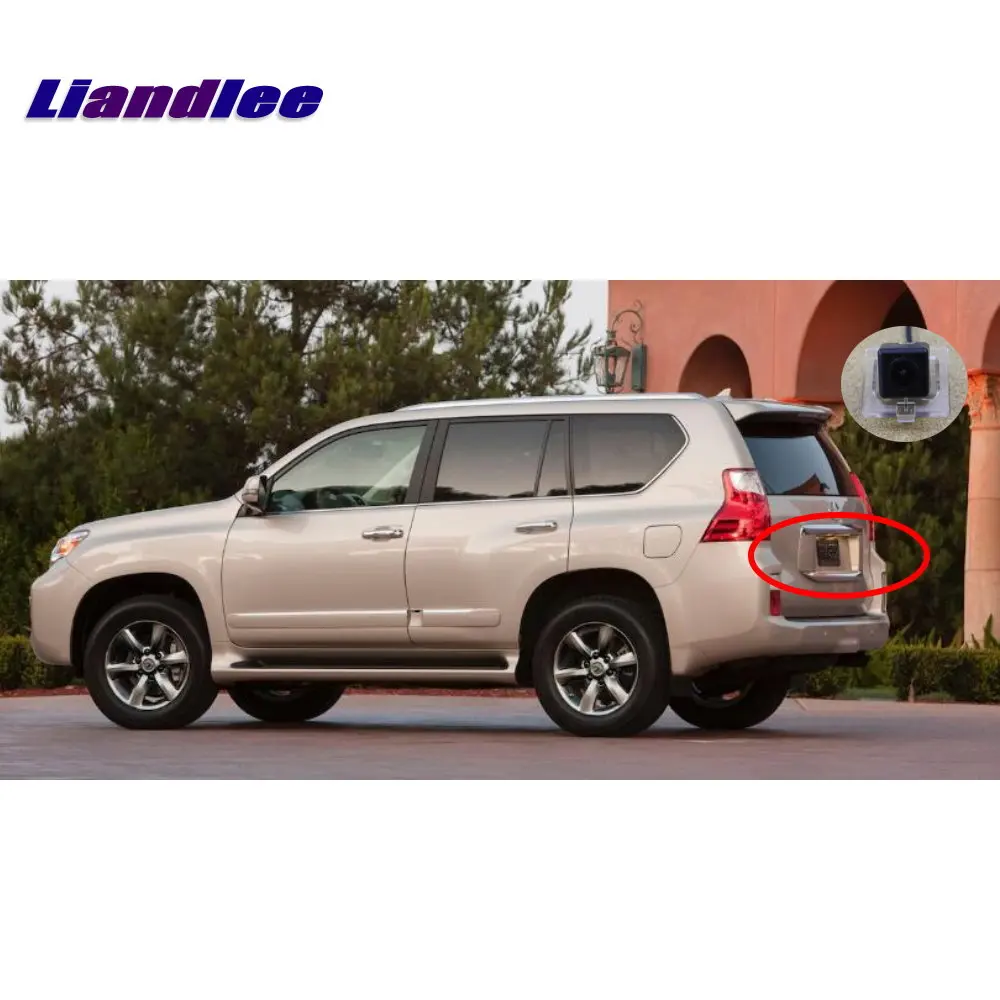 Камера заднего вида Liandlee для Lexus GX 460 2010 2018 камера с ночным видением|Камера авто| |