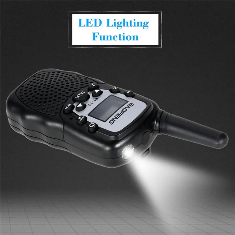 2Pcs Baofeng BF-T3 Radio Walkie Talkie UHF462-467MHz 8 Channel Two-Way Radio Transceiver Built-in Flashlight 5 Color for Choice 2Pcs Baofeng BF-T3 Radio Walkie Talkie UHF462-467MHz 8 Channel Two-Way Radio Transceiver Built-in Flashlight 5 Color for Choice
