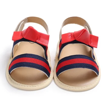 

Baby Girl Sandals Summer Kids Baby Girl Soft Sole Shoes Toddler Anti-slip Sandals Bowknot Design Shoes for Children