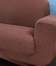 Осенне-зимний утолщенный эластичный чехол для дивана Эластичный Нескользящий чехол для дивана по индивидуальному заказу - Цвет: coffee A