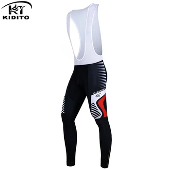 

KIDITOKT Autumn Breathable Soft Cycling Bib Pants With 3D Gel Padded Coolmax Men Mountain Bicycle Cycling Downhill Bib Trousers