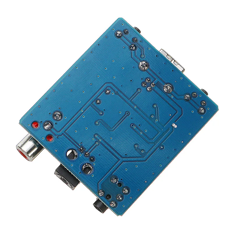 LEORY 1 шт. PCM2704 аудио ЦАП USB к S/PDIF звуковая карта декодер плата 3,5 мм аналоговый коаксиальный волоконно-оптический выход Hi Fi модуль