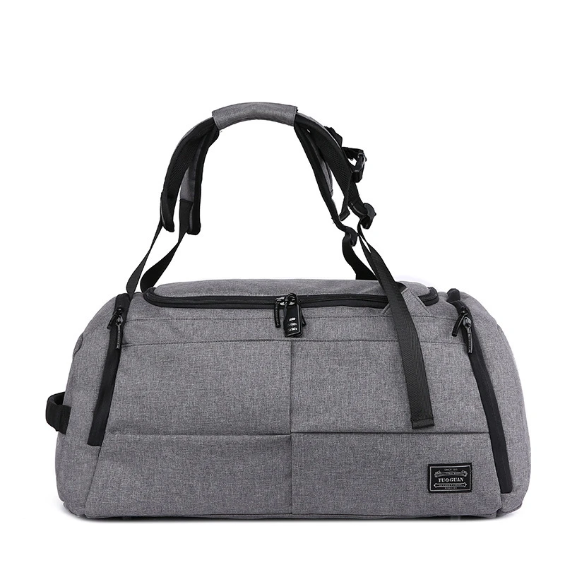 

Multi-function travel bag wet and dry separation sports fitness bag with password lock large capacity anti-theft travel bag