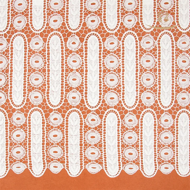 

125cm Width Milksilk Embroidery Lace Fabric White Higth quality Embroidered Lace Fabric Flowers desgin Apparel Sewing Brand lace