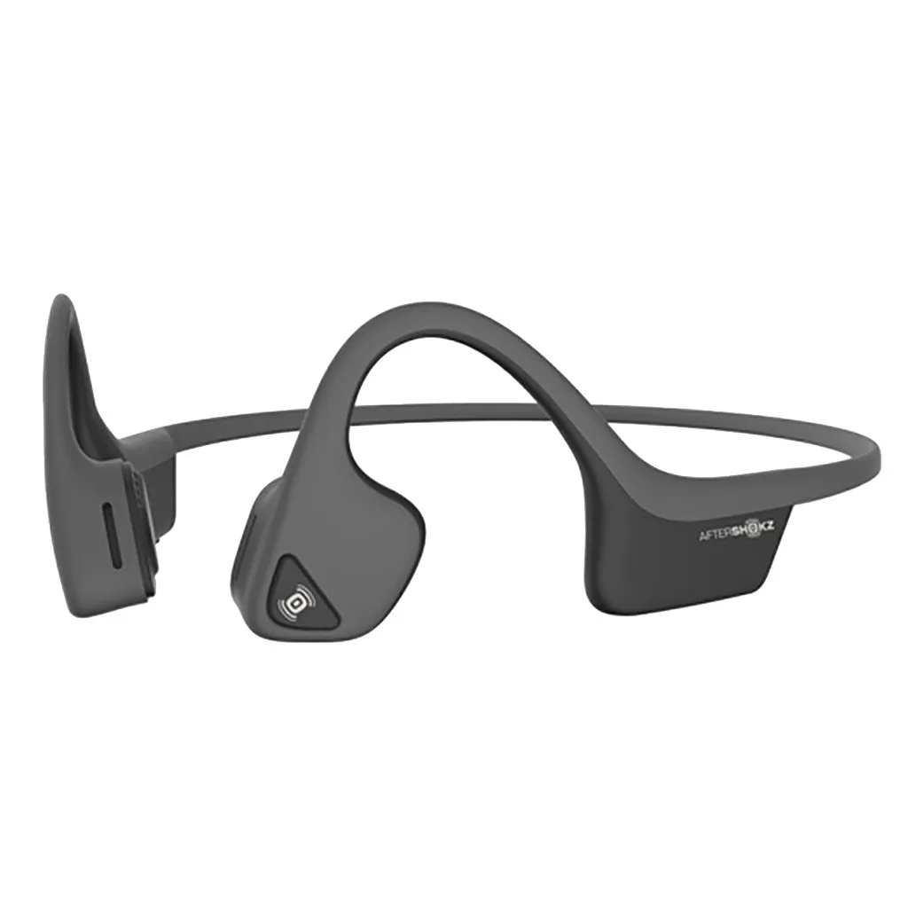 Wearable devices(носимое устройство) Aftershokz AS650SG-BR Trekz Air под открытым небом ухо Беспроводной костной проводимости наушники - Цвет: Серый