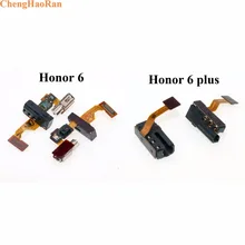 ChengHaoRan 10pcs for Huawei Honor 6 Plus Headphone Earphone Audio Jack Flex Cable Ribbon Replacement Cell Phone Repair Parts