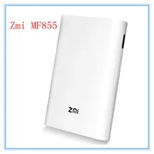 Разблокированный Zmi MF855 3g 4G lte точка доступа 4G беспроводной Wi-Fi роутер с 7800 мАч мобильный Банк питания