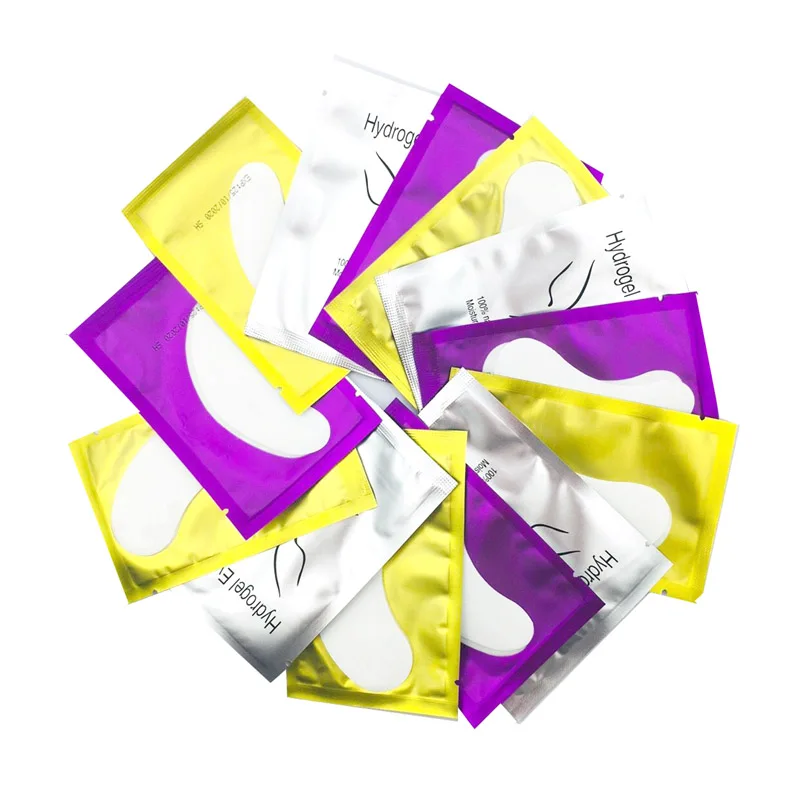

Hot 10/20/50 Eyelash Extension Paper Patches Grafted Eye Stickers3Color Eyelash Under Eye Pads Eye Paper Patches Tips Sticker