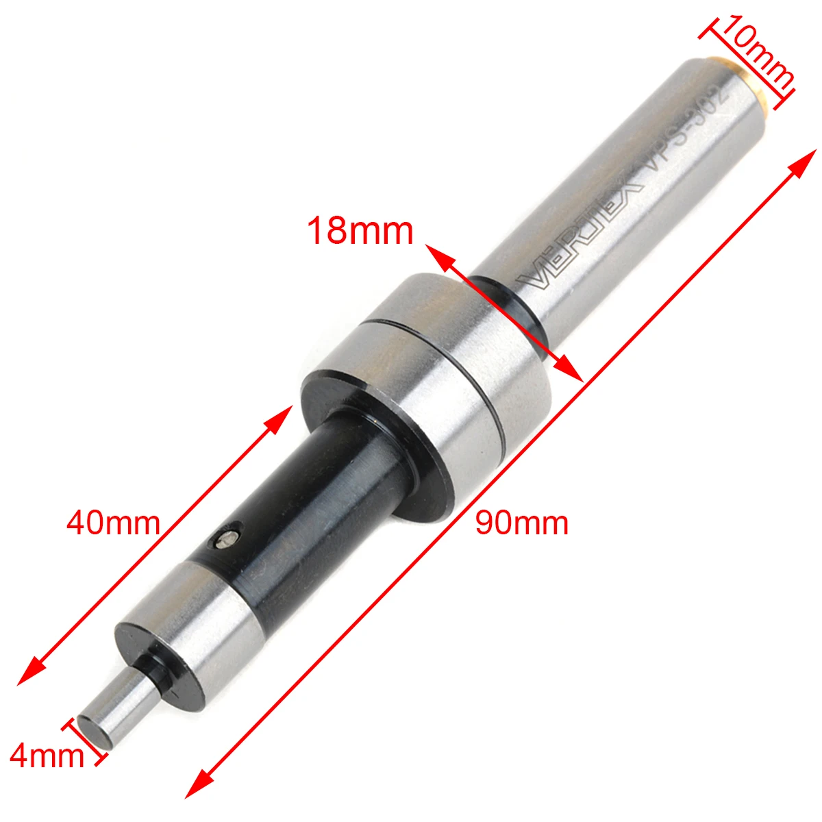 New CNC Edge Finder Gauge CE-420 Machine Tool For Portable Milling Grinding HSS Edge Finder Speed Shank 10mm Tip 4mm