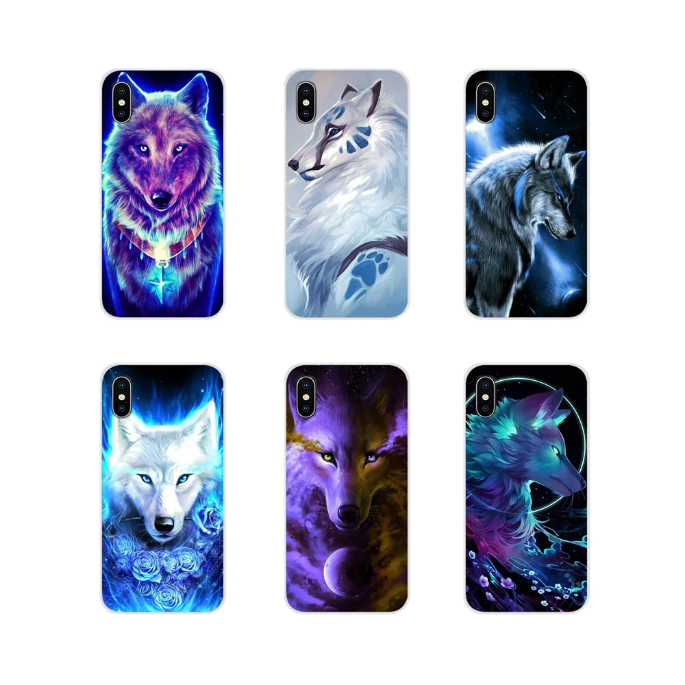 

Starry animal lion wolf For Xiaomi Mi6 A1 5X 6X Redmi Note 5 5A 4X 4A 4 3 Plus Pro pocophone F1 Accessories Phone Shell Covers