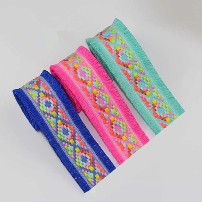 Кружевная лента с кисточками 5 ярдов/партия ширина 4 см|trim fabric|lace ribbon trimlace trim |