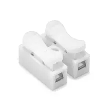 Draad Connector 2 Pin 3 Pin Kabel Terminal Block 10A 220V Druk Slip Elektrische Draad Connectoren Voor WS2811 WS2812 LED Strip(China)