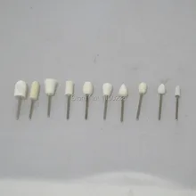 50 шт., установленный Войлок точка для полировки, Шлифовальная головка, щетка для заправки, ювелирное гравировальное колесо, ювелирные вращающиеся инструменты