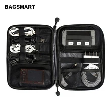 BAGSMART электронный интимные аксессуары сумки Travel Organizer для SD карты телефон Dater кабели наушники USB цифровой сумка организовать чехол