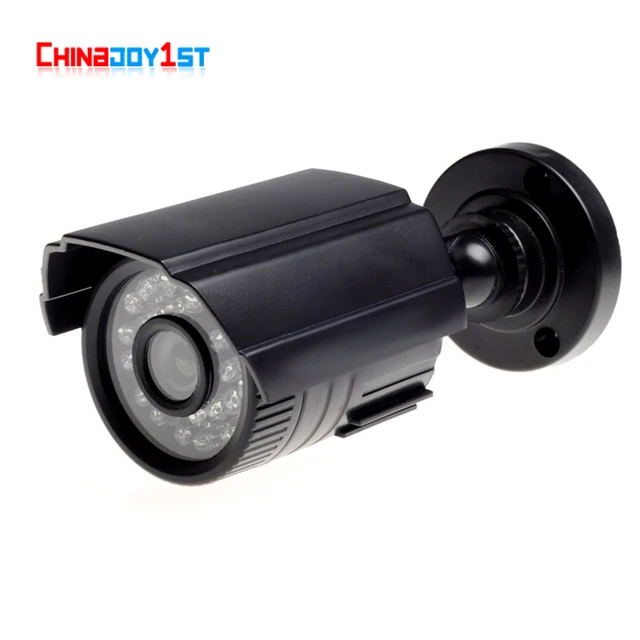 4mm Security Camera 800TVL IR-Cut Filter 24 IR Day/Night Vision Video Outdoor Waterproof Surveillance CCTV Camera