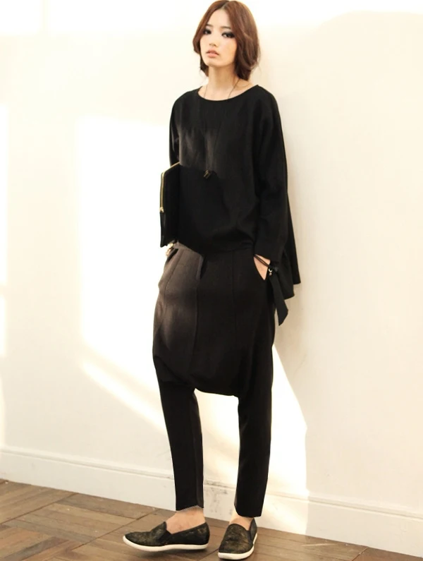 

2014 Women's loose casual shirt bottoming shirt Street style 16960