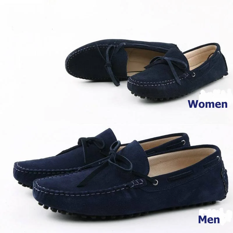 womens navy driving mocs