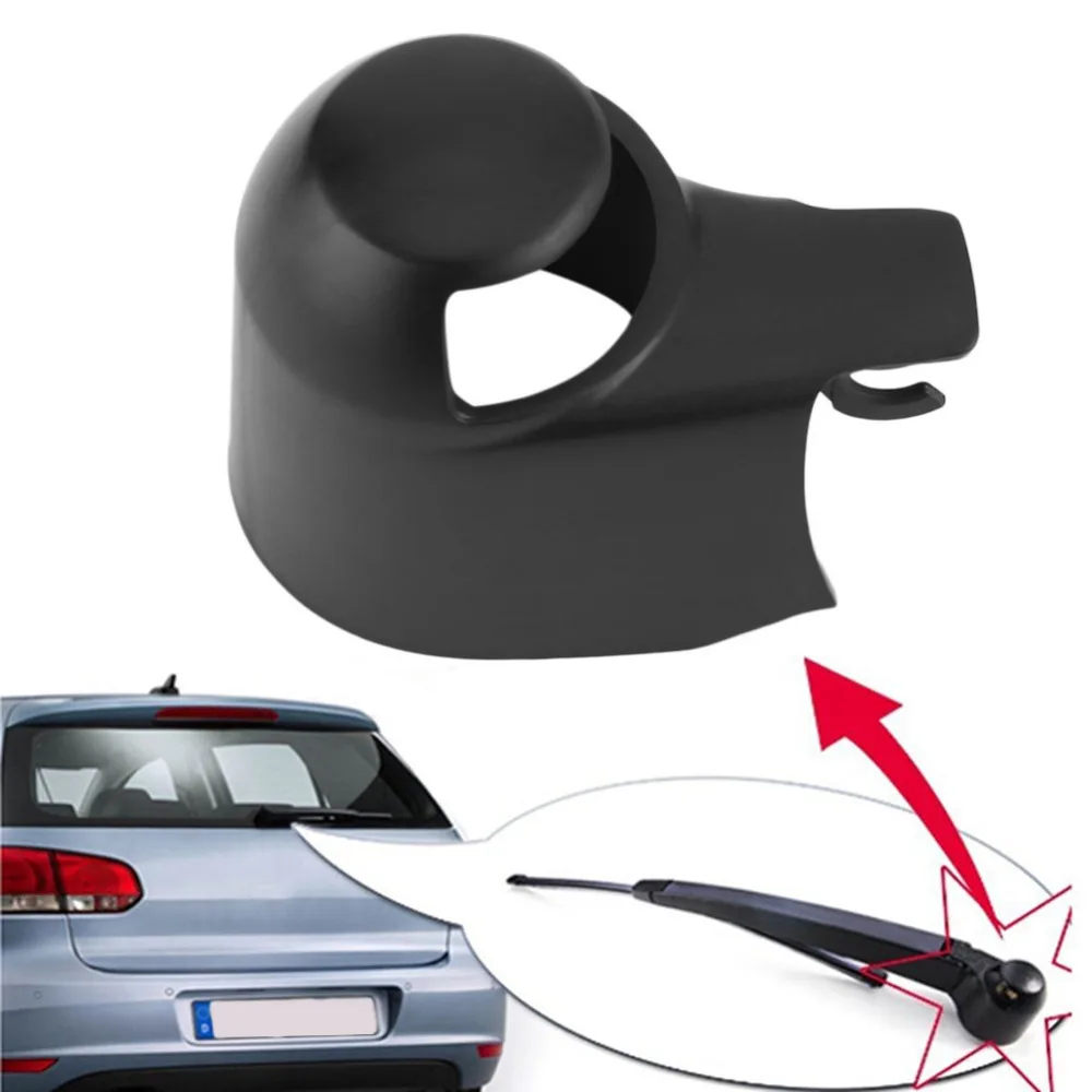 2018 Black Rear Wiper Washer Arm Blade Cover Cap For VW MK5 / Golf / Polo / Passat / Tiguan / Caddy 2018 Black Rear Wiper Washer Arm Blade Cover Cap For VW MK5 / Golf / Polo / Passat / Tiguan / Caddy