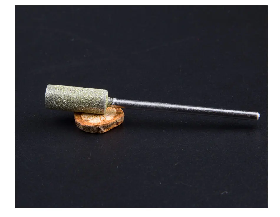 Ультра-длинные хвостовик алмазные лезвия шлифовальные заусенцы dremel инструменты полировки абразивные биты пилинг шлифовальные