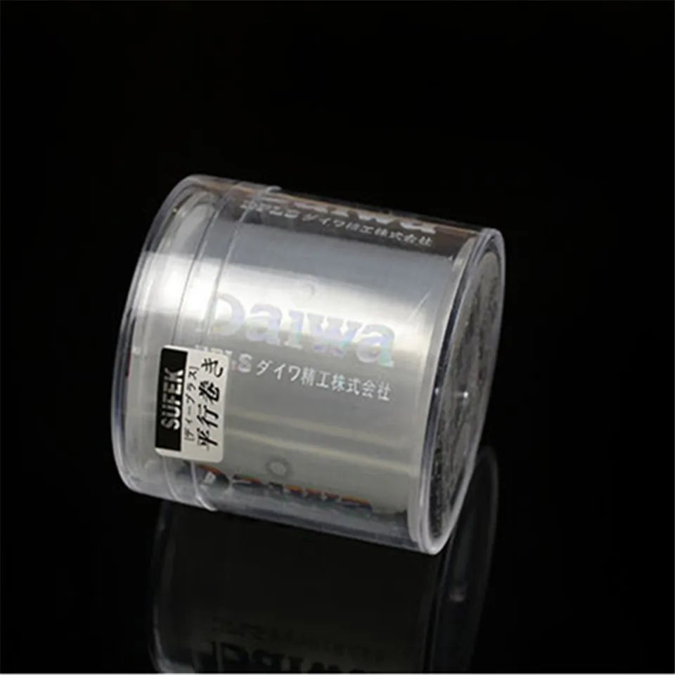 Carpa com Caixa de Plástico Linha de Pesca de Nylon Linha de Pesca da Carpa Daiwa 500 m Fluorcarbono Japão Monofilamento Monofilamento 10lb 40lb Principal Linha de Pesca da 6 linha principal com caixa de plástico