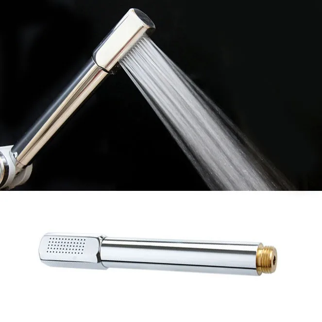 New Pressurized Water Saving Shower Head ABS With Chrome Plated Bathroom Hand Shower Water Booster Showerhead P