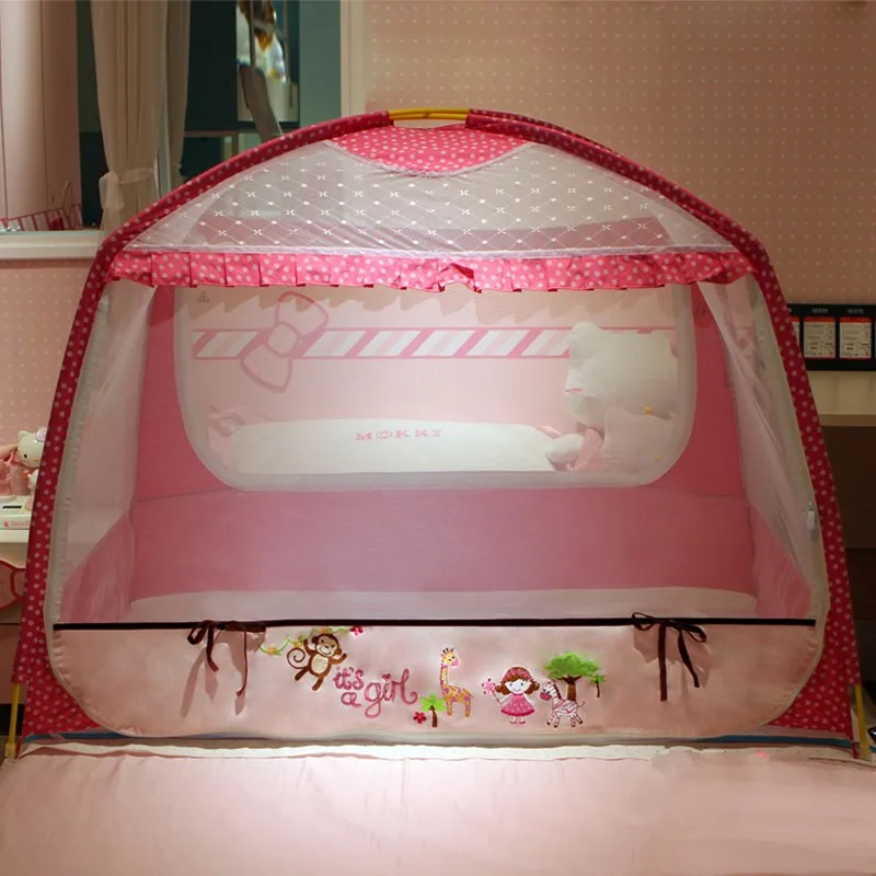 Child Bed Mosquito Net Cover 65*115*86cm Baby Rack Zipper Mosquito Repellent Cloth Mongolian Yurts Crib Tent for Kids Cot Canopy Child Bed Mosquito Net Cover 65*115*86cm Baby Rack Zipper Mosquito Repellent Cloth Mongolian Yurts Crib Tent for Kids Cot Canopy
