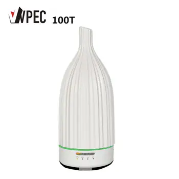 

VVPEC 100 ml Hand Crafted Ceramic Ultrasonic Air Humidifier Portable Mini Aroma Essential Oil Diffuser for Car Room Home Office