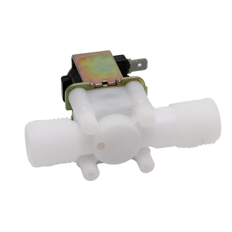 AC220V Электрический Соленоидный клапан Магнитный N/C воды воздуха впускной переключатель потока N/C 1/2"