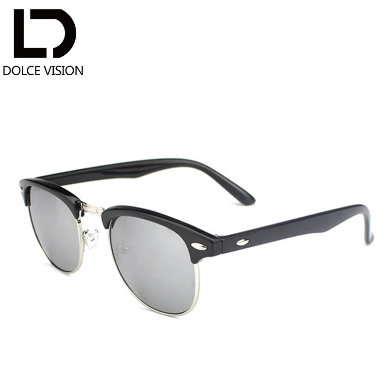 Dolce vision женские солнечные очки в стиле ретро очки UV400 защитные стёкла, фирменные очки Для женщин очки с цветным покрытием мужской - Цвет линз: 005