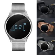 M7 Bluetooth Smart Wristband Sport Smart Watch Blood Pressure / Heart Rate Monitor Touch Screen Round Smartband for Android IOS