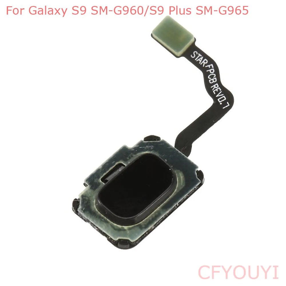 

Fingerprint Recognition Home Button Menu Sensor Key Flex Cable Replacement Parts For Samsung Galaxy S9 G960 / S9 Plus G965