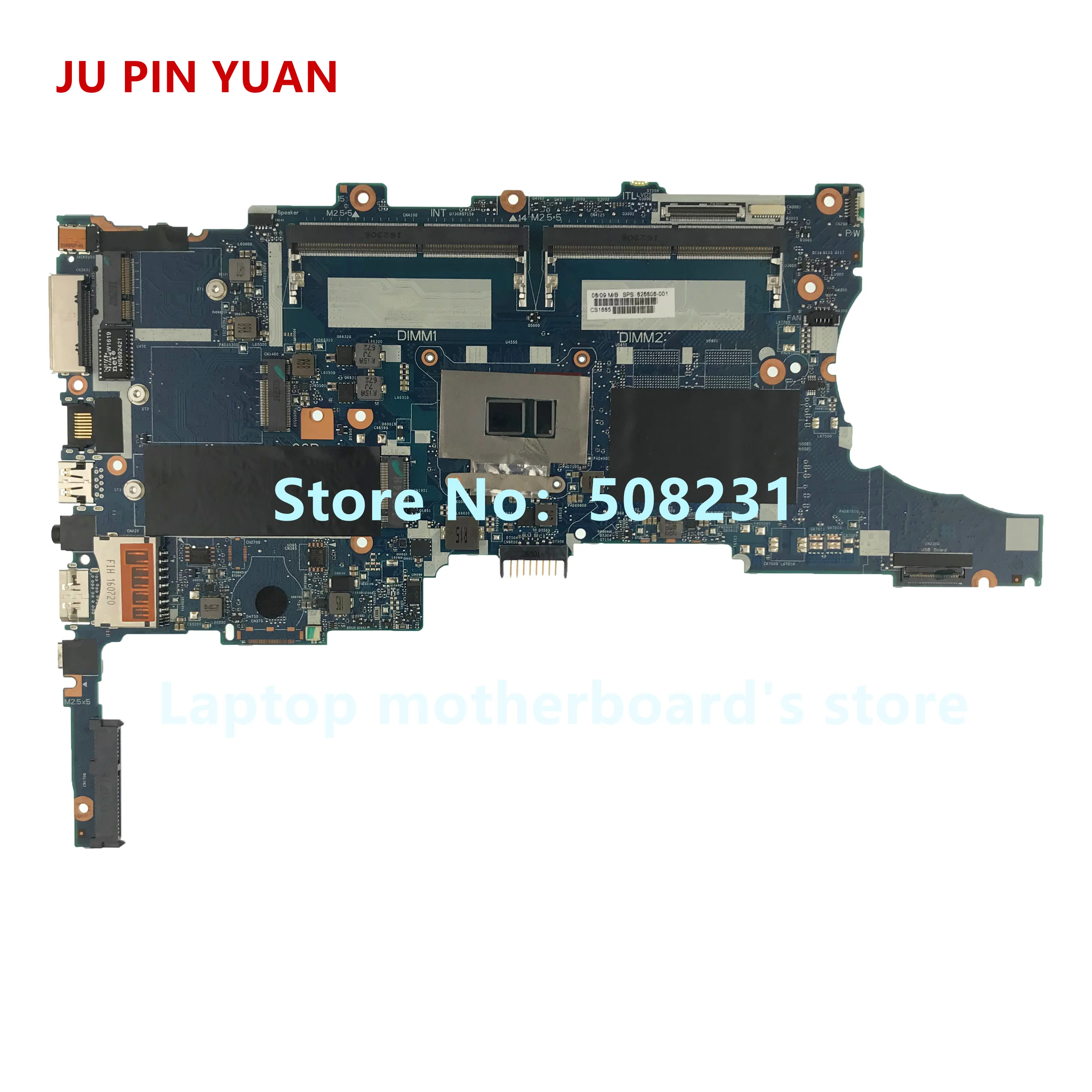 Best JU PIN YUAN 829089-001 826089-601 LA-C492P for HP ENVY NOTEBOOK 14-J 14T-J Laptop Motherboard  i5-6200U 4GB fully Tested 89