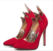 womens shoes heels Pointed Toe high heels black pumps evening shoes sapatos de salto alto womens pumps red wedding shoes