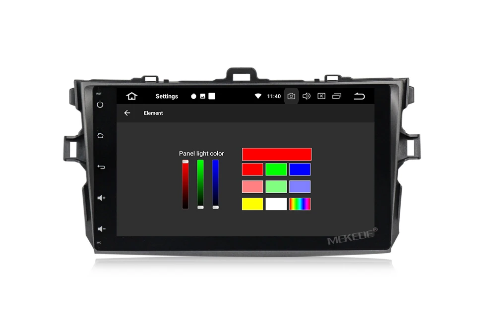 Best Big Screen 4G RAM Android 9.0 Octa-core Car DVD Player for Toyota Corolla E140/150 2006-2011 with Radio Wifi GPS DVR 32GB ROM 15
