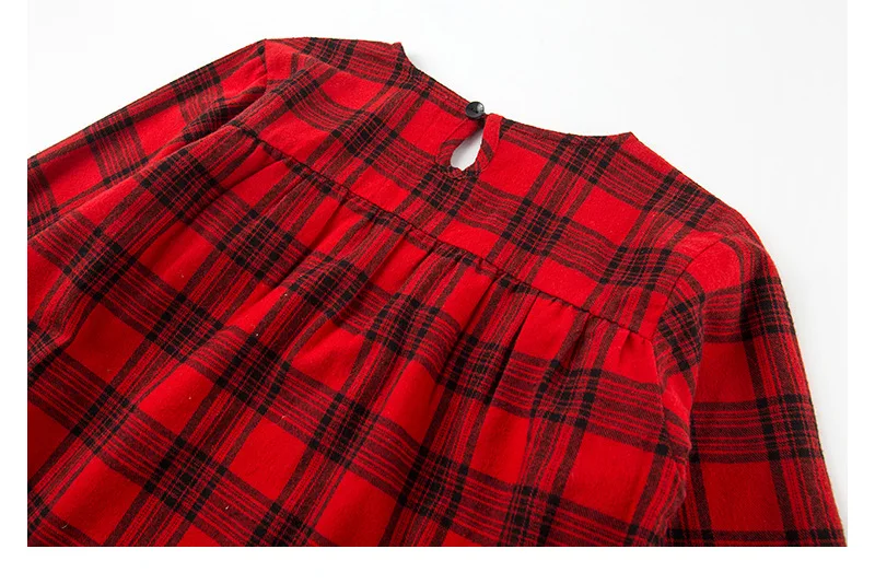 ruched plaid petal sleeve dress baby big girls autumn 2018 preppy style dresses for kids clothes children school dress clothing (3)