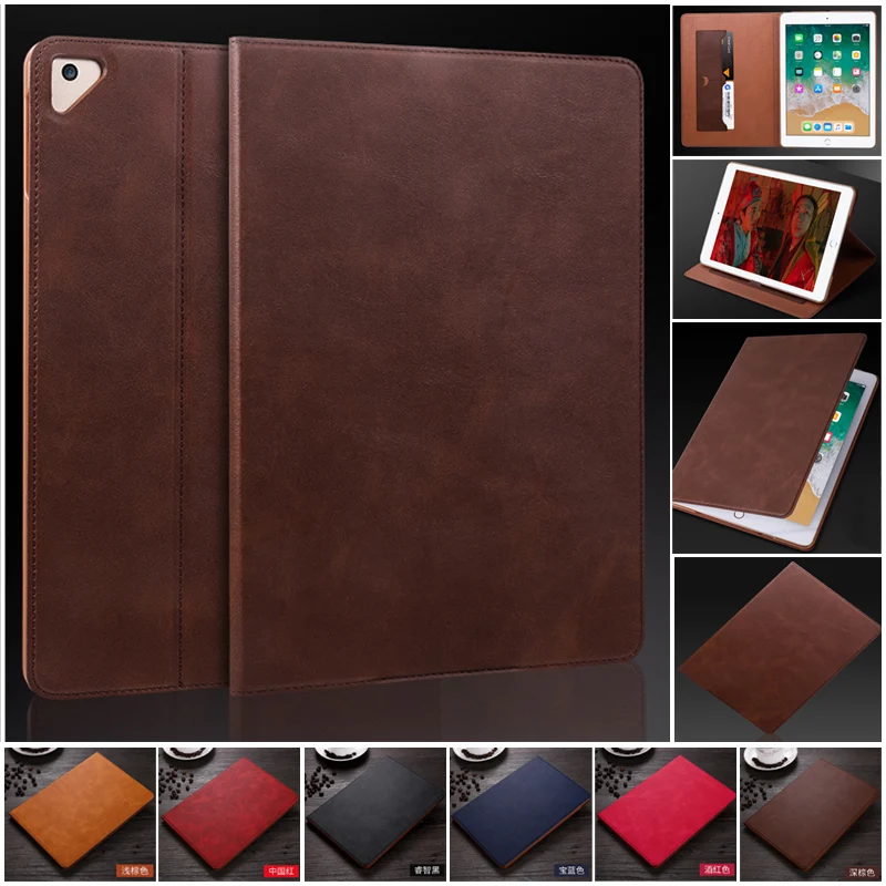 

Case For iPad Pro 9.7 Premium PU Leather Business Folio Stand Pocket Auto Wake Up Sleep Smart Stand Cover for iPad Pro 9.7 Case