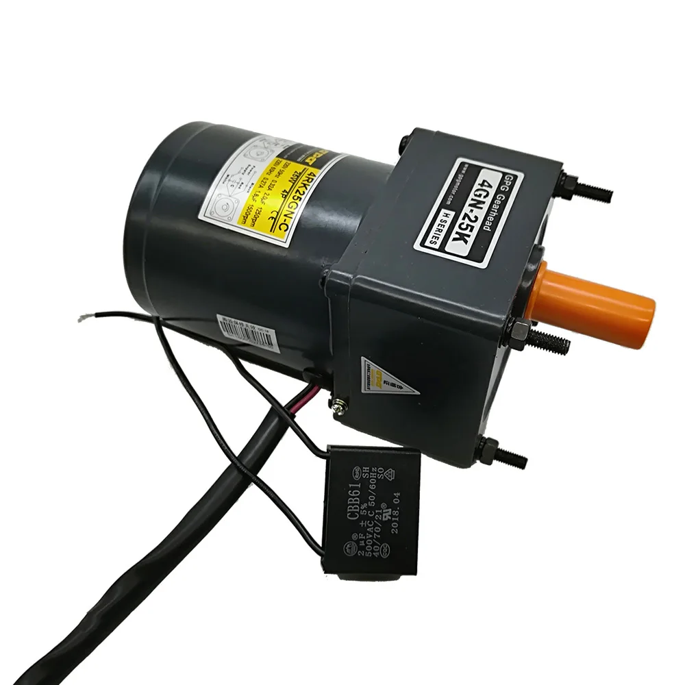 

110V 80mm frame size gear motor 25W with gear box 4RK25GN-A 4GN-15K 15K 25K 50K 75K 150K 200K 300K output speed 3-500rpm