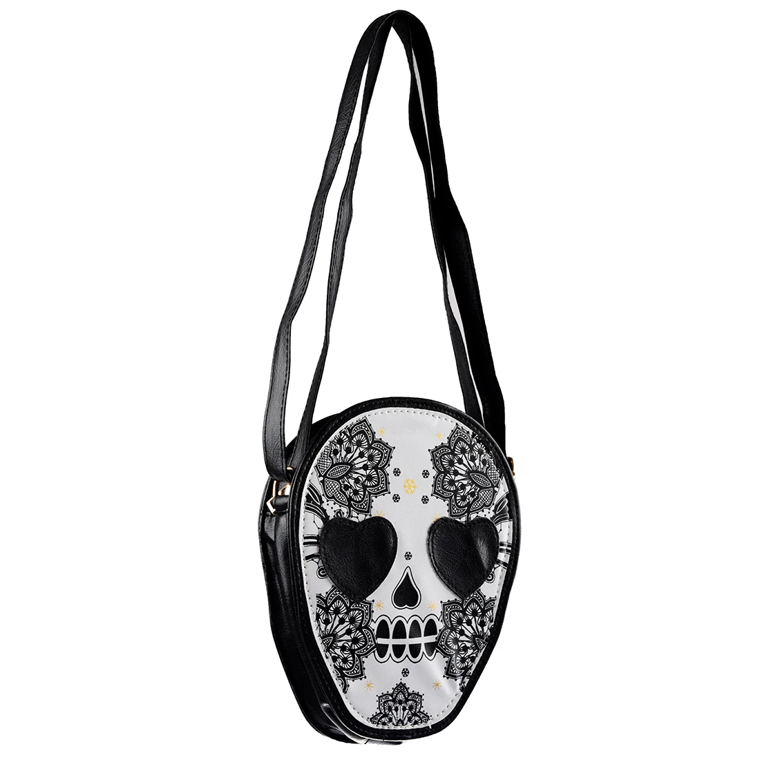 

Woman Mini Personalized Messenger Handbag Cute Skull Head Crossbody/Shoulder Bag